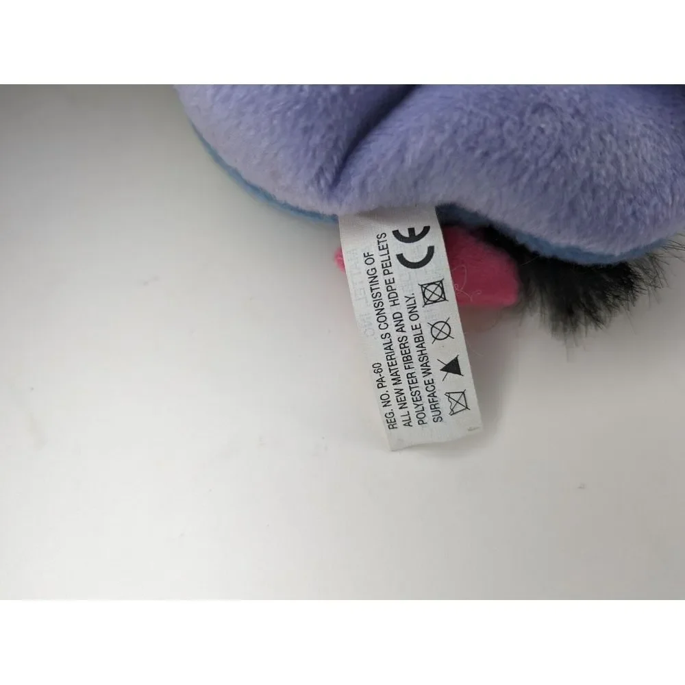 Vintage NWT Mattel Pooh Eeyore Beanbag Friend With Removable‎ Tail